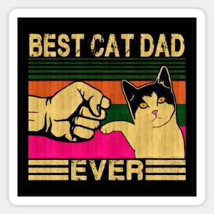 Best Cat Dad Magnet